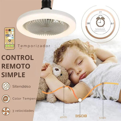 BOMBILLO VENTILADOR DE TECHO - 50% DESCUENTO