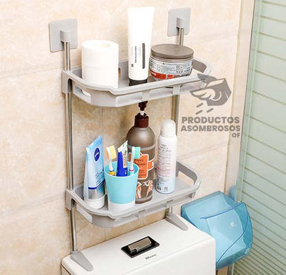 ESTANTE DE ALMACENAMIENTO PARA BAÑO