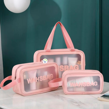 KIT X3 COSMETIQUERA WASHBAG