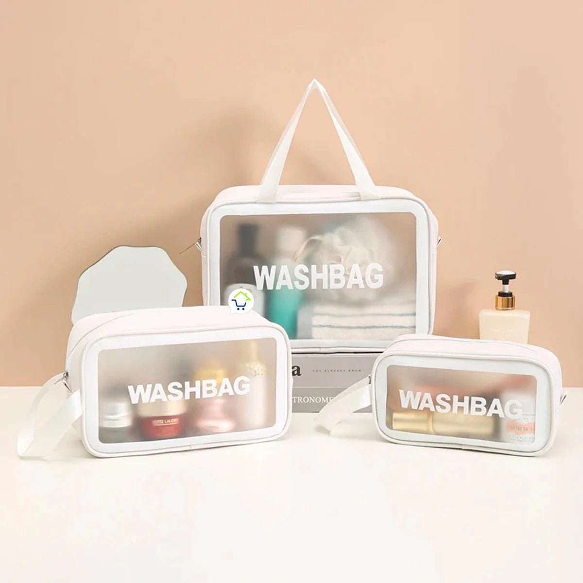 KIT X3 COSMETIQUERA WASHBAG